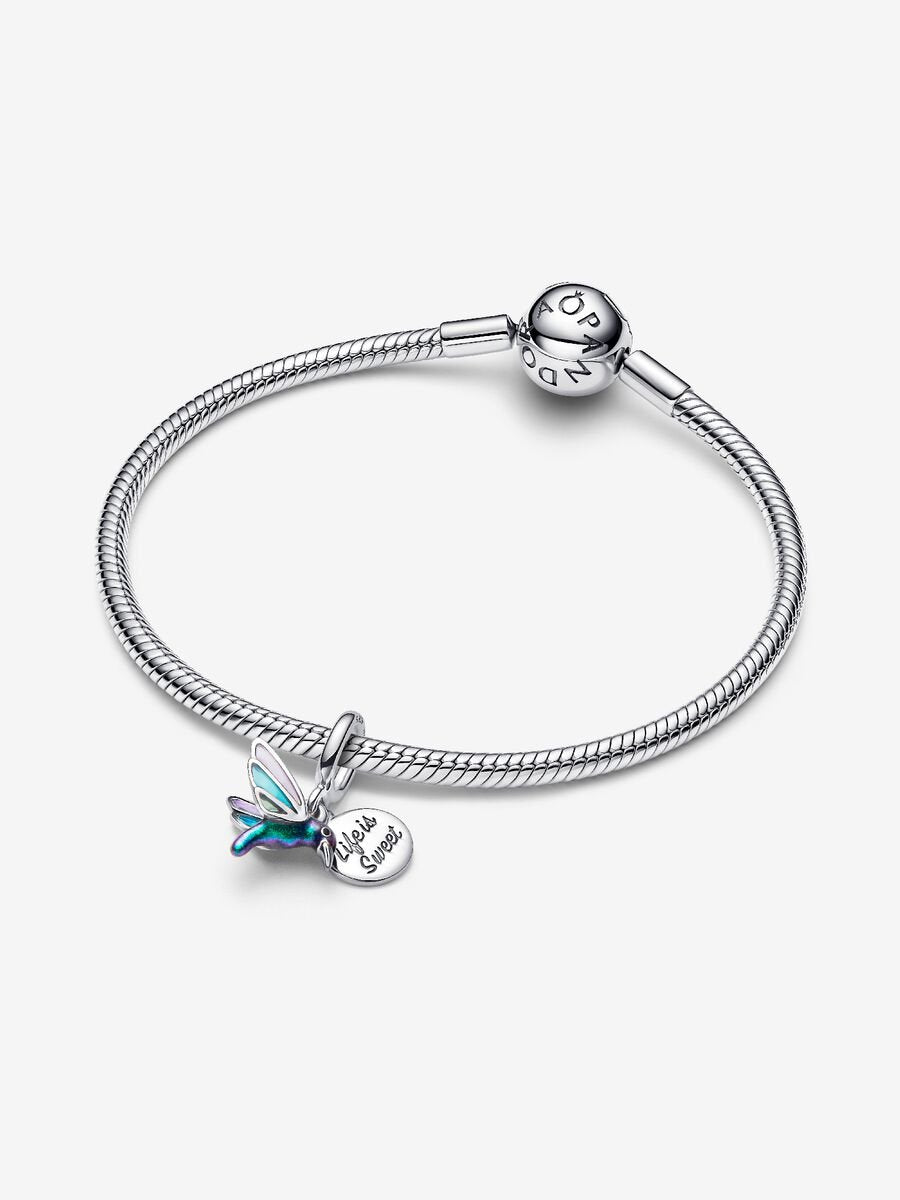 Hummingbird Double Dangle Charm