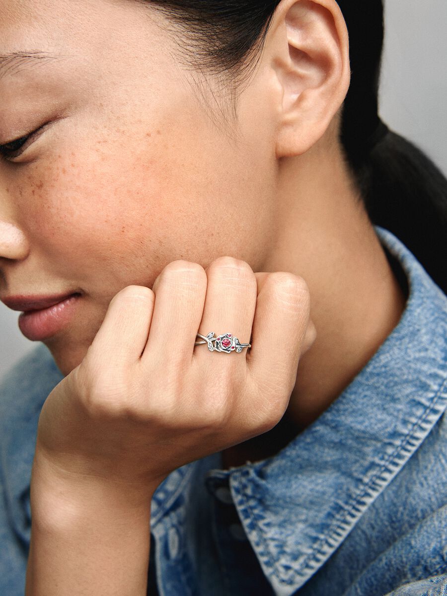 Disney Beauty and the Beast Rose Ring