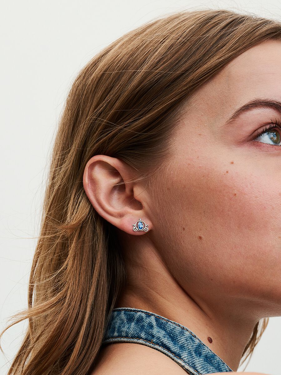 Disney Cinderella's Carriage Stud Earrings