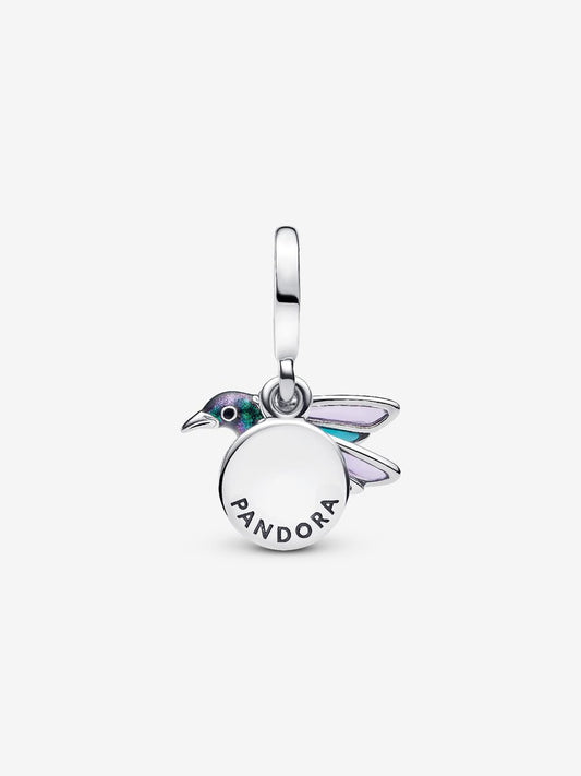 Hummingbird Double Dangle Charm